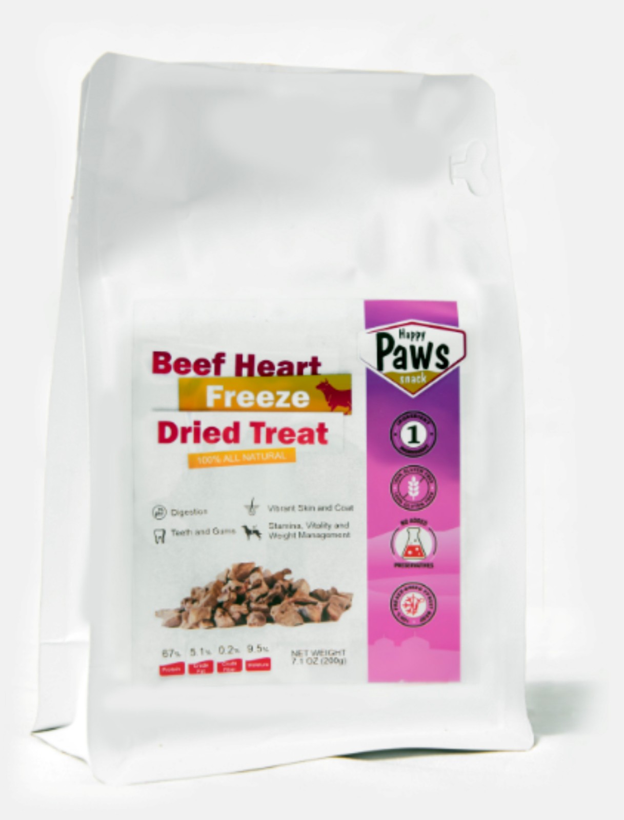 Freeze-dried Beef Heart