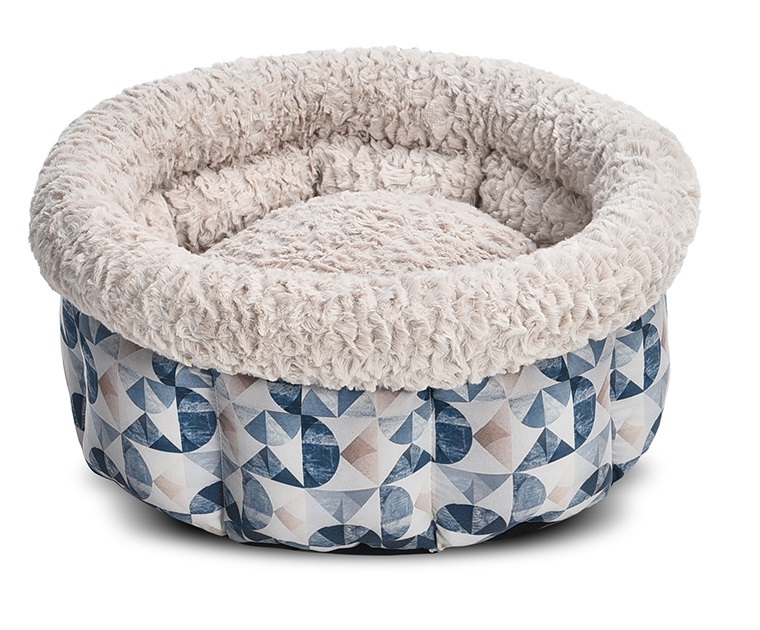  Non-skid Round Soft Winter Pet Bed 